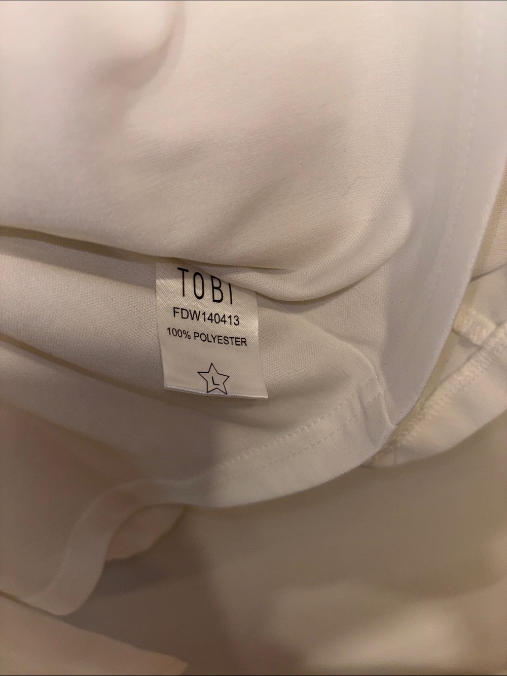 Tobi White Sleeveless Wrap Blazer Dress - Picture 2 of 11